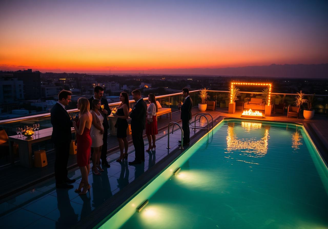 Luxury Pool Party